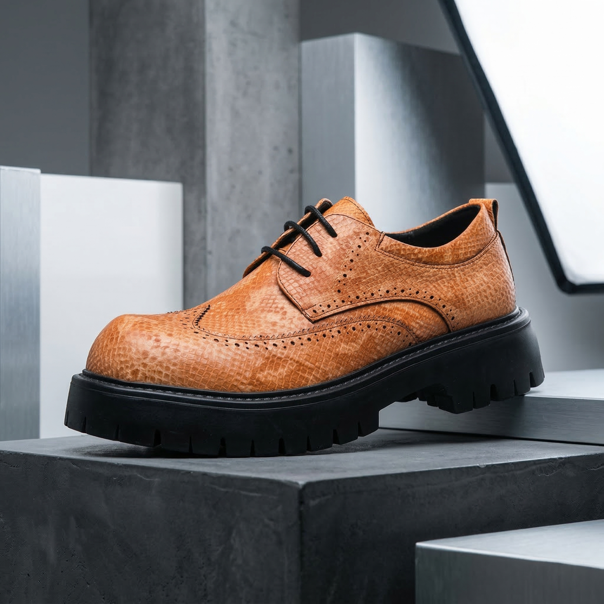 Kingston Leather Derbies