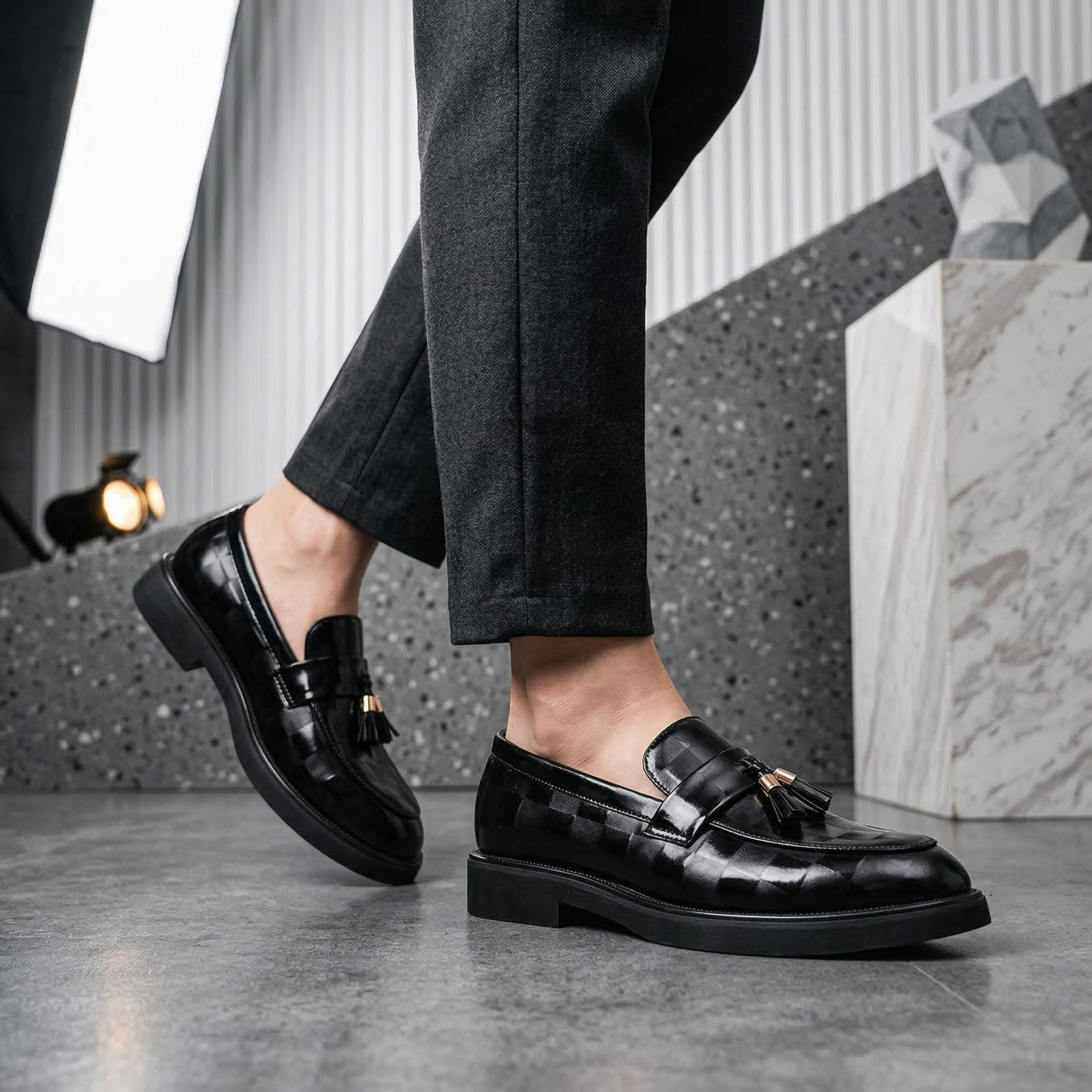 Regent Tassel Leather Loafers