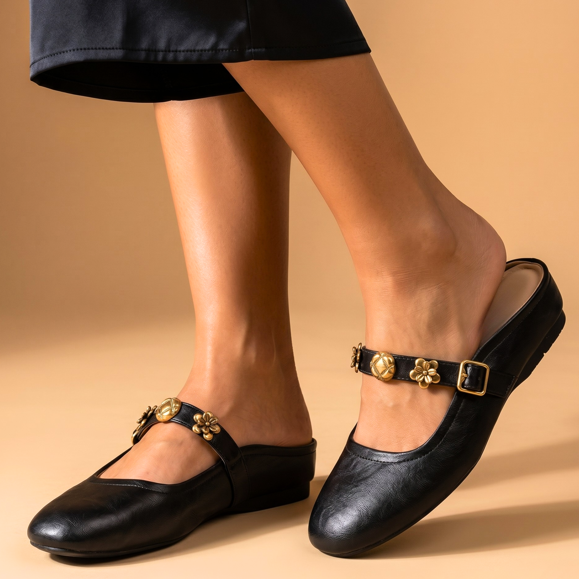 Sydney Vintage Leather Mary Janes