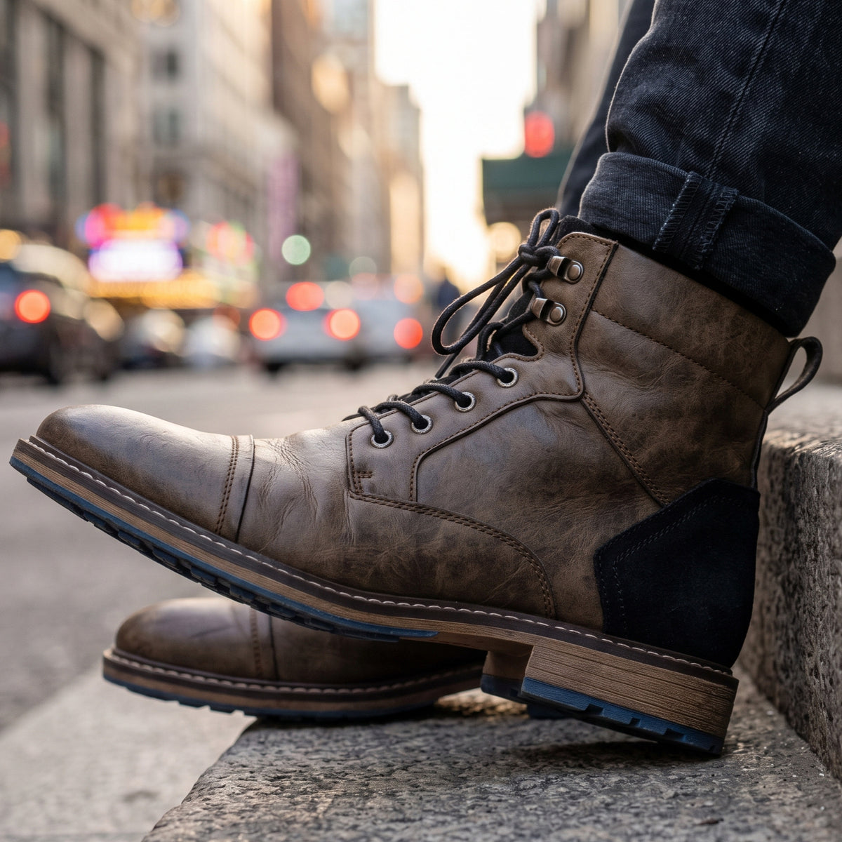 Ryder Genuine Leather Boots